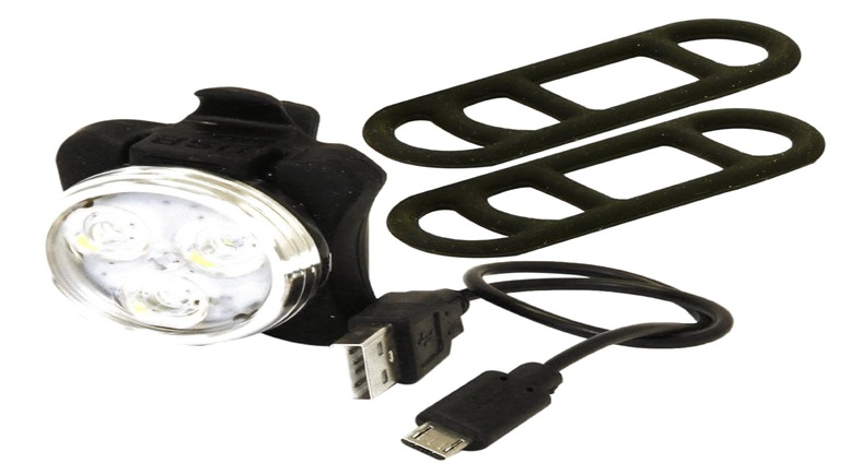 3 SMD Rechargeable Bike Light USB