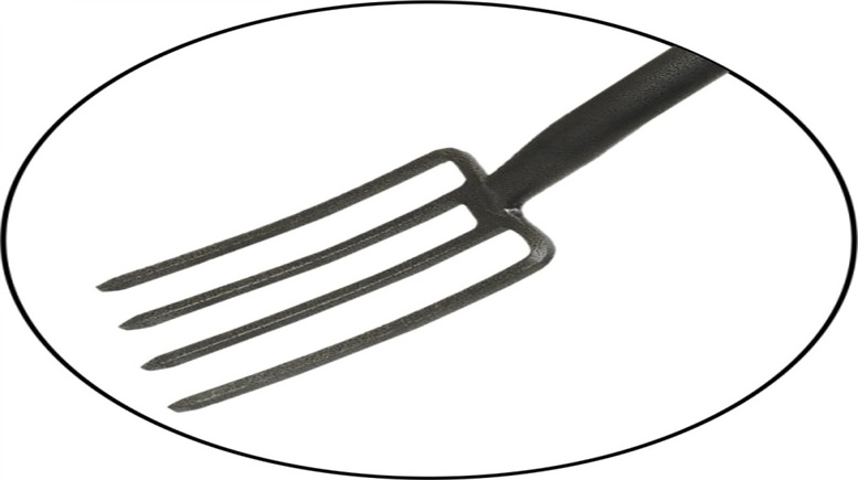 Ash Handle Border Fork Wooden Handle