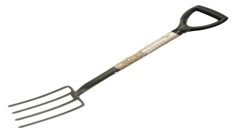 Ash Handle Digging Fork 2