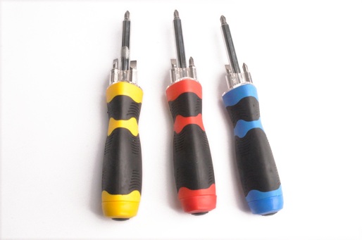 Screwdriver with LED light 2
