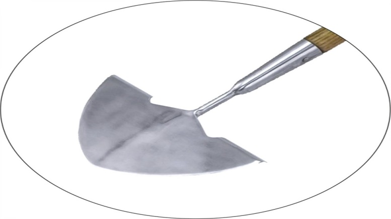 Stainless Steel Edging Iron 2