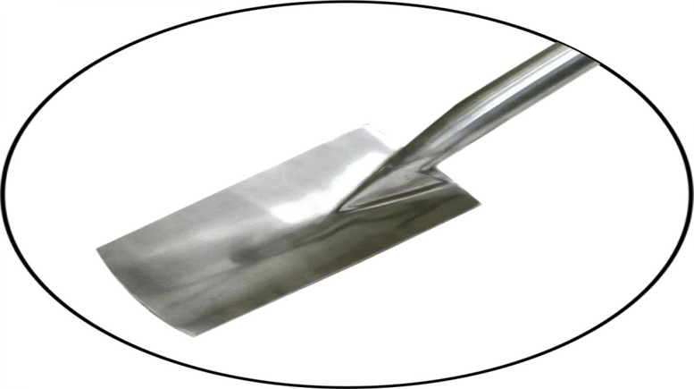 Stainless Steel Border Spade Wooden Handle