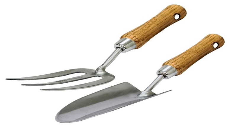 Stainless Steel Hand Trowel & Fork